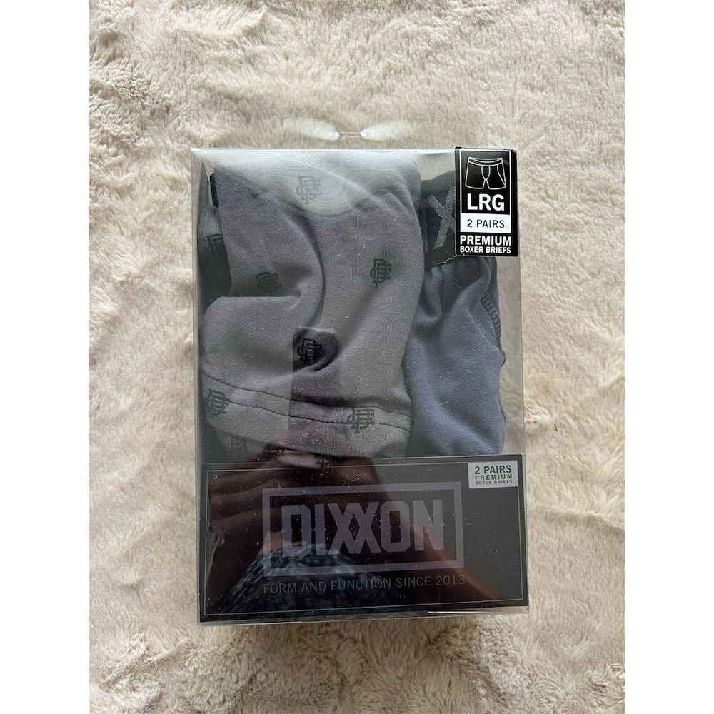 Dixxon Men's Boxer Briefs 2-Pack Multicolor Size L Underwear